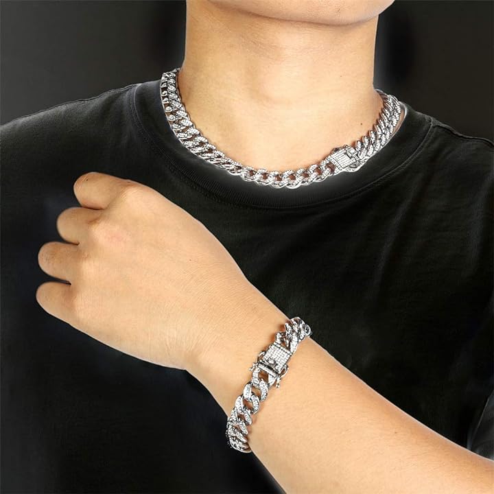 Curb Chain Kette silber One size fits all Top Grillz 