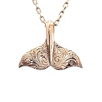 Hawaiian Whale Tail Pendant by Austaras - Protection Around Your Neck
