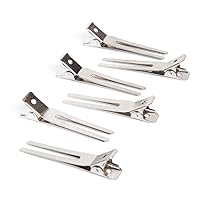 Diane double prong hair clips, 10 pack, D17C