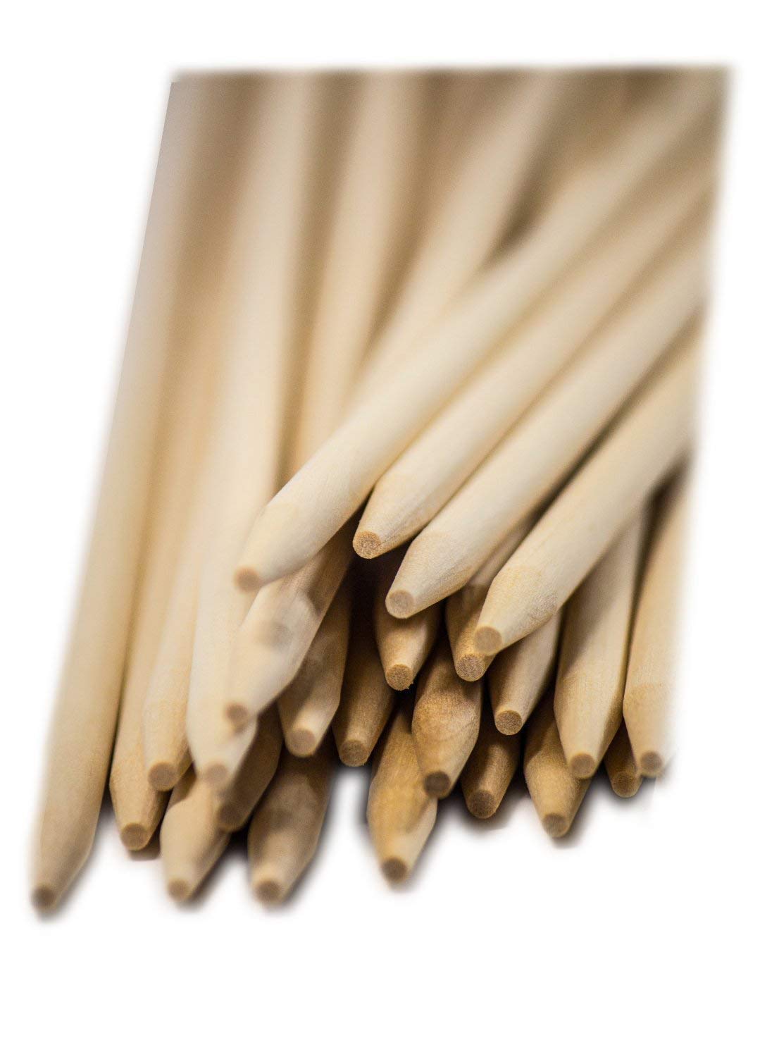 Perfect Stix 5.5 Inch Sturdy Candy Apple Bamboo Skewers - 6mm Thick. Tip is Semi-Pointed. Natural Bamboo Sticks Caramel Candy Apple Sticks for Corn Dog,Pack of 125CT