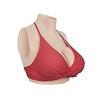 Silicone Breastplate B-H Cup Fake Boobs Breast Forms Realistic Fake Breasts for Crossdresser Transgender Drag Queen
