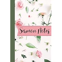 Christian Women’s Guided Sermon Notes Journal / One Year Sermon Notebook: Church Notes Notebook for Women, Teens & Girls/Youth