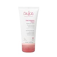 The Grace Full Blowout Balm, Cruelty Free Vegan Blow Dry Heat Protectant – Straightener Cream – with Coconut Oil, Smooth, Glossy Moisture - Sulfate Free and Paraben Free Smoothing Cream