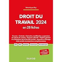 Droit du travail 2024 en 28 fiches (Hors Collection) (French Edition) Droit du travail 2024 en 28 fiches (Hors Collection) (French Edition) Kindle Paperback