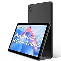 2024 Newest Android 13 Tablet 10inch Tablet PC, Large 8GB 128GB 512GB Expand Dual Stereo Speakers, 2.0GHz Power Processor 6000mAh Big Battery Dual WiFi6,HD Screen Tableta with Netflix