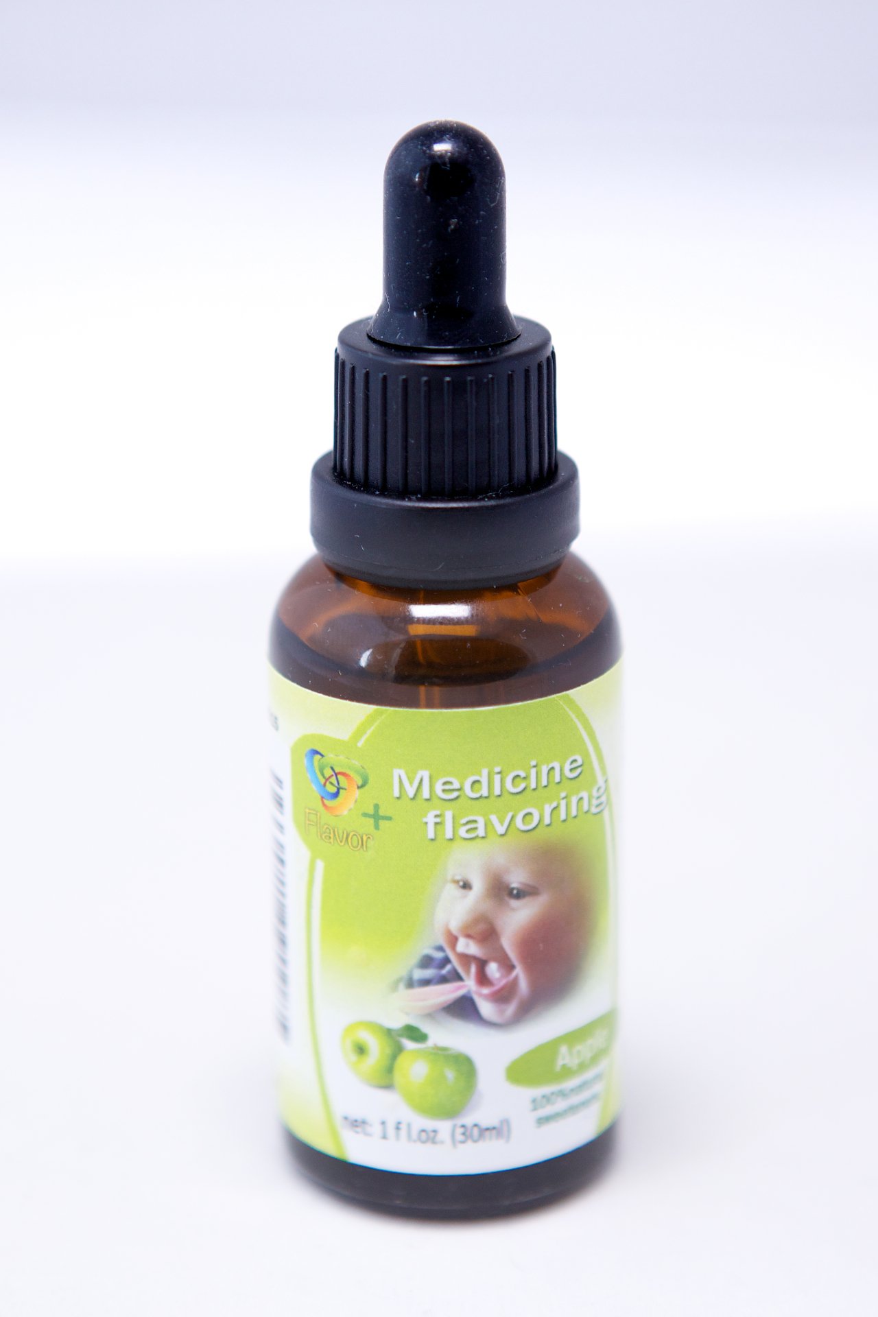 Yummy Meds Flavor Medicine Flavoring Drops for Baby Child Kids Bad Tasting Medicines (Apple)