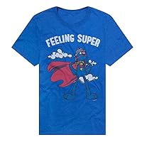 Popfunk Official Sesame Street Adult Unisex Classic Ring-Spun T-Shirt Collection
