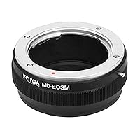Lens Mount Adapter for Minolta MD MC Lens to Fit for Canon EOS M EF-M M2 M3 M5 M6 M10 M50 M100 M5II M50II Mirrorless Camera Adapter Ring