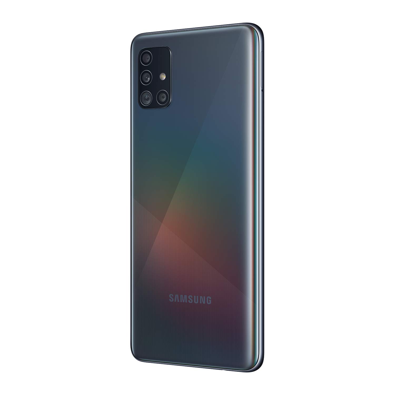 Samsung Galaxy A51 Factory Unlocked Cell Phone | 128GB of Storage | Long Lasting Battery | Single SIM | GSM or CDMA Compatible | US Version | Black