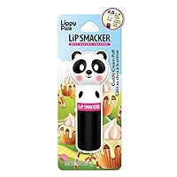 Lip Smacker Lippy Pals, Flavored Moisturizing & Smoothing Soft Shine Lip Balm, Hydrating & Protecting Fun Tasty Flavors ,Cruelty-Free & Vegan - Cuddly Cream Puff