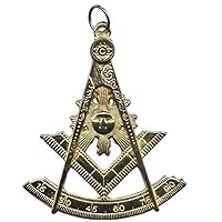 Masonic Gold Regalia Collar Jewel - Past Master