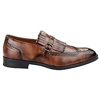 Mens Oxford Monk Shoes Smart Formal Classic Slip On Dress