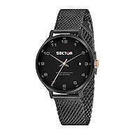 Sector No Limits Mens Analogue Quartz Watch with Stainless Steel Strap R3253522005