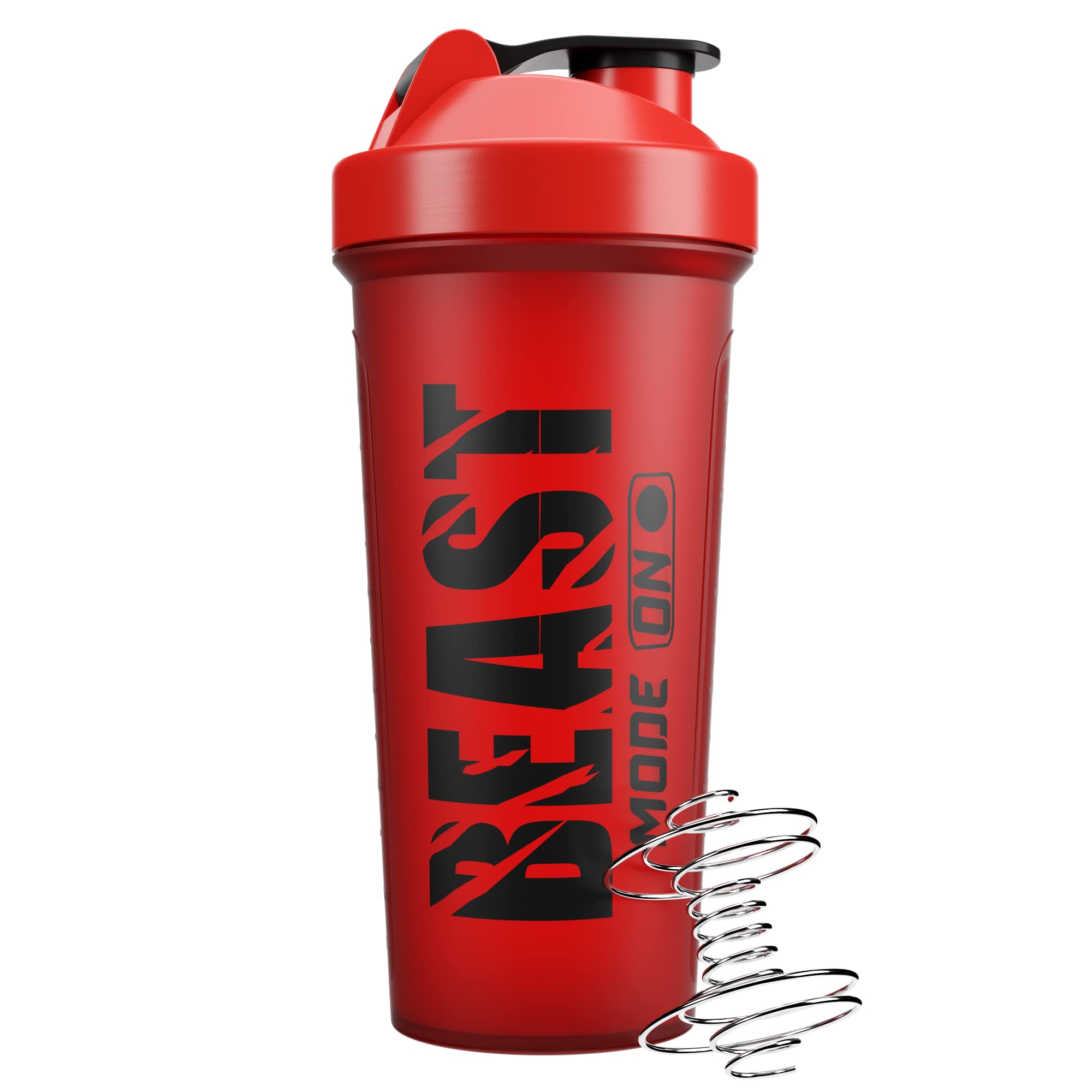 JEELA SPORTS 5 PACK Protein Shaker Bottles for Protein Mixes -24 OZ- Dishwasher Safe Shaker Cups for Protein Shakes - Shaker Cup for Blender Protein Shaker Bottle for Shakes Protein Shake Blender
