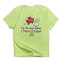 CafePress 1St Birthday Airplane Infant T Shirt Baby T-Shirt