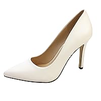 Women Pumps Shoes High Heel Pump Lady Solid Elegant Dress Shoes for Wedding Classic Office Special Dressy