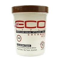 Eco Style Gel Coconut Oil, 32 Ounce