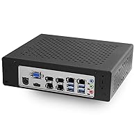 MITXPC MES-H110B Industrial Networking Mini PC, 6X GbE LAN (Intel Core i3-7100, 16GB Memory and 1TB 2.5