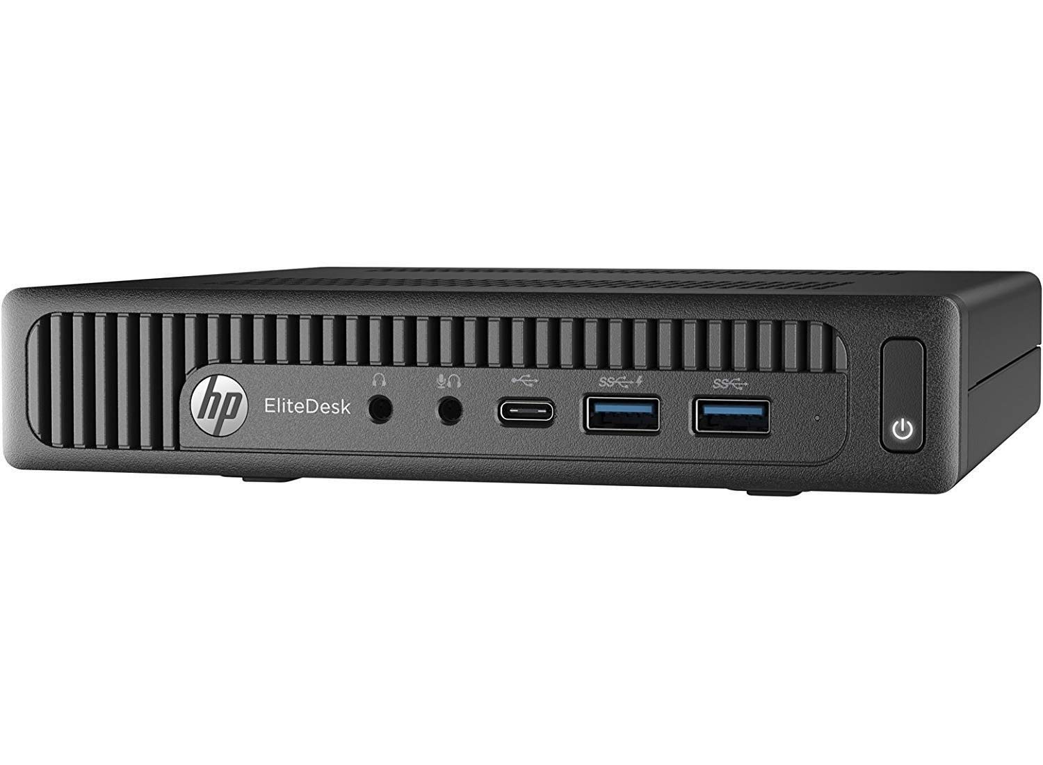 HP 600 G2 Micro Computer Mini Tower PC (Intel Quad Core i7-6700T, 32GB DDR4 Ram,512GB Solid State SSD, WiFi, VGA, USB 3.0) Win 10 Pro (Renewed)
