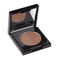 Arches & Halos Duo Luxury Brow Powder - Eyebrow Shaping For Full Thick Arches - Enhancing Natural Finish Mimics Professional Shaping - Boost Eyebrows And Create Perfect Shape - Warm Brown - 0.09 Oz