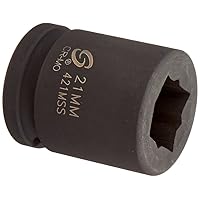 Sunex 421mss 3/4-Inch Drive 21-Mm Double Square Impact Socket