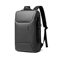 Laptop Backpack Business Anti-Theft Daypacks Travel Large Backpack with USB Charging Port Waterproof College Computer Bag for Women & Men Fits 15.6 Inch Notebook Gray