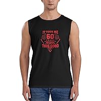 It Took Me 60 Years to Look This Good Tank Top Men's Performance Tank Tops Casual Sleeveless Vest for Fitness Training
