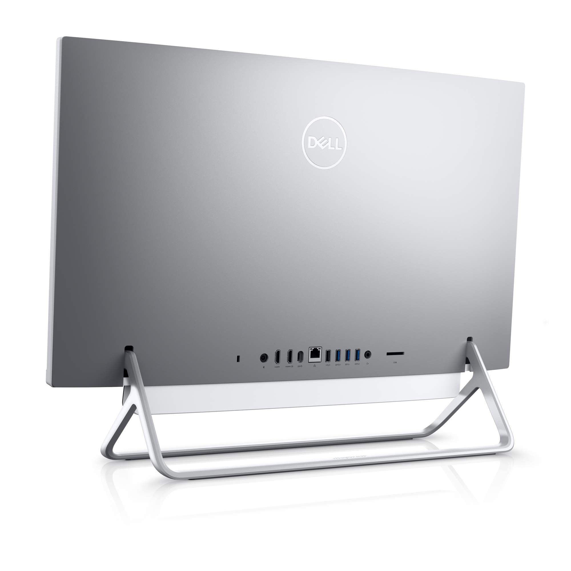 Dell Inspiron 7700 AIO Desktop, 27-inch FHD Infinity Touchscreen All in One - Intel Core i7-1165G7, 12GB 2666MHz DDR4 RAM, 1TB HDD + 256GB SSD, Iris XE Graphics, Windows 10 Home- Silver