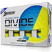 Srixon Q-Star Tour Divide ブルー/イエロー ゴルフボール