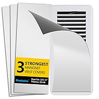 3 Pack Strong Magnetic Vent Covers, 5.5 X 12 Inches Air Conditioner Vent Covers for Home Floor, Wall, or Ceiling Vents and Air Registers,RV, Home HVAC and AC Vents