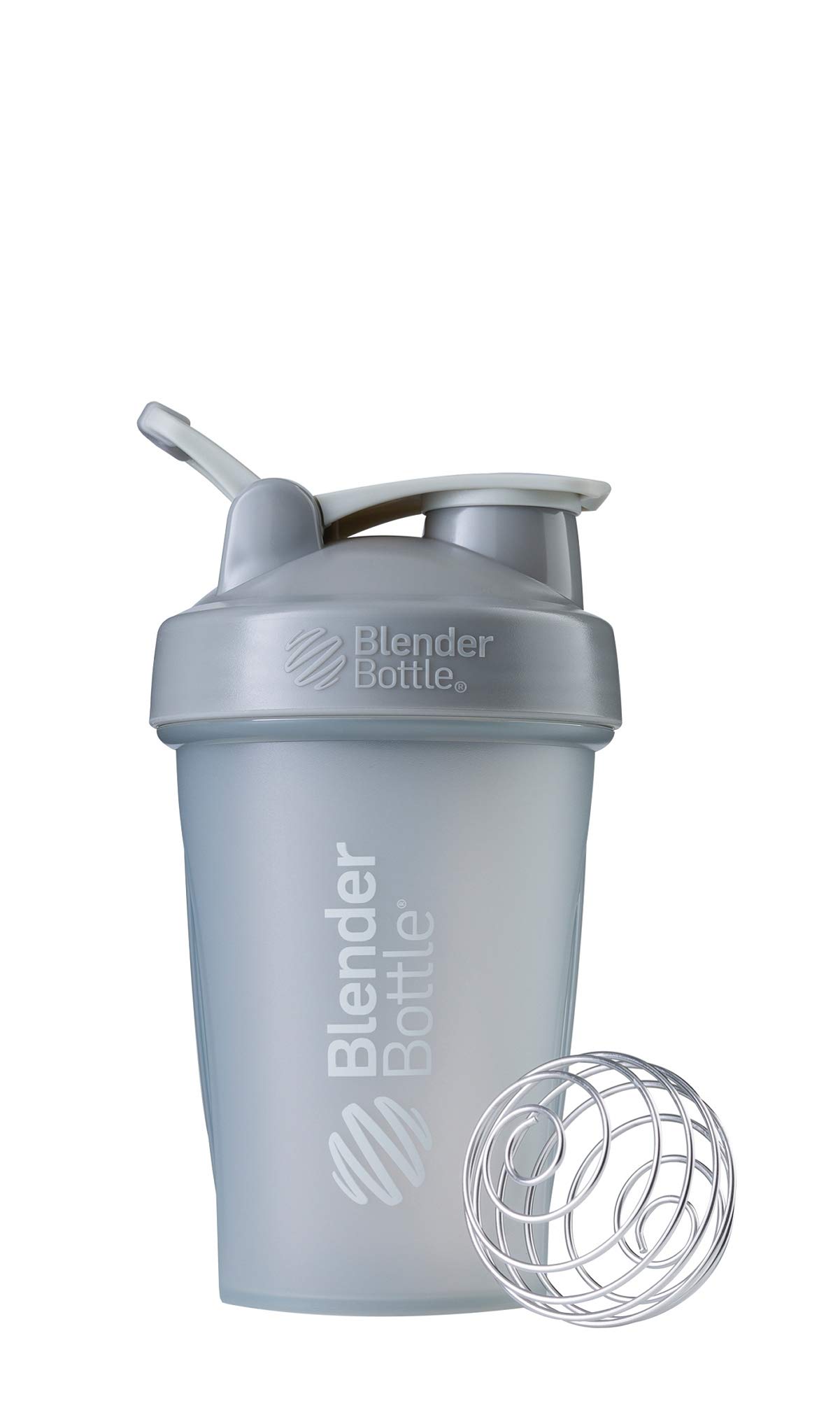 BlenderBottle Classic Shaker Bottle, 20 oz, Grey