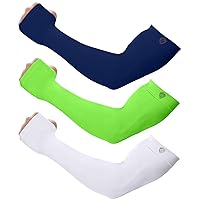 boys SportsSHINYMOD UV Protection Cooling or Arm Warmer Sunblock Sleeves for Men Women