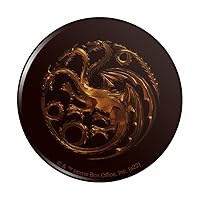 House of the Dragon Bronze Targaryen Sigil Compact Pocket Purse Hand Cosmetic Makeup Mirror