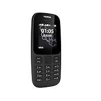 Nokia A00028342 4,57 cm (1,8 Zoll) 105 2017, Mobilephone, 4MB Schwarz