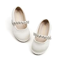 Toddler Flower Girl Dress Shoes - Little Girl Ballet Flats Wedding Party