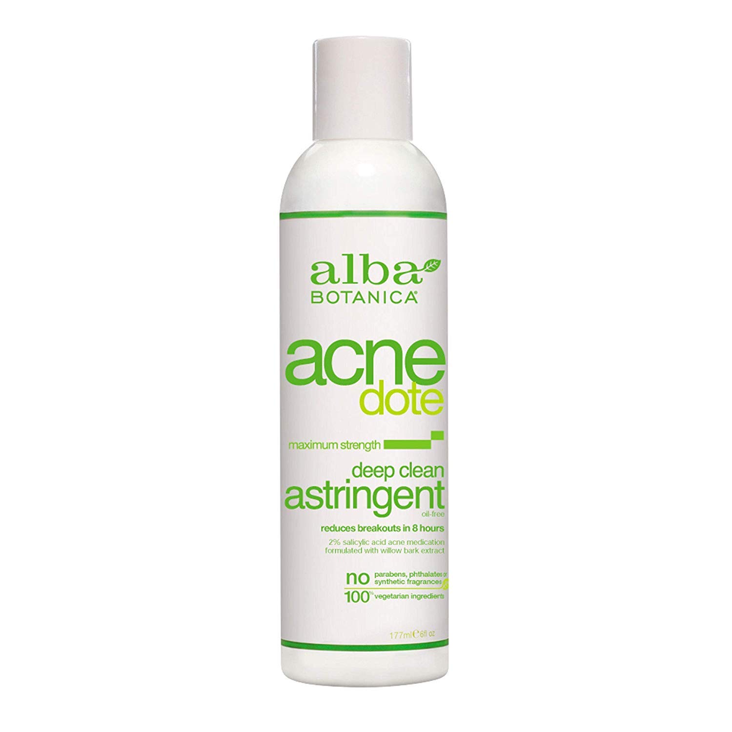 Alba Botanica Acnedote, Deep Clean Astringent 6 oz (Pack of 11)