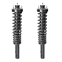 Front Left Right Complete Struts Shock Absorber Compatible with Civic 1996 1997 1998 1999 2000, Complete Suspension 171291L 171291R, Struts with Coil Spring Assemblies SAA681 2 PACKS
