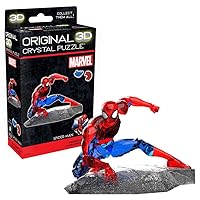 BePuzzled, Marvel Spider-Man Super Hero Original 3D Crystal Puzzle, for Puzzlers Ages 12 and Up
