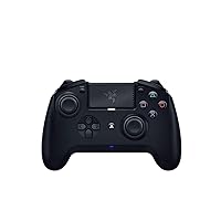 Razer Raiju Tournament Edition Without the1.04 Firmware Gaming Controller Bluetooth & Wired Connection (PS4 PC USB Controller with Four Programmable Buttons, Ergonomics Optimized for Esports) (Renewed