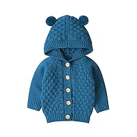 Zip Hoodie Girls Winter Jacket Infant Baby Coat Warm Outwear Boy Knit Sweater Hooded Girl Girls 2t Girl Jeans