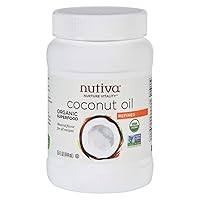 Organic, Steam Refined Coconut Oil from non-GMO, Sustainably Farmed Coconuts, 15 Fluid Ounces
