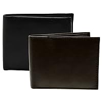Wallet, Black and Brown, Medium