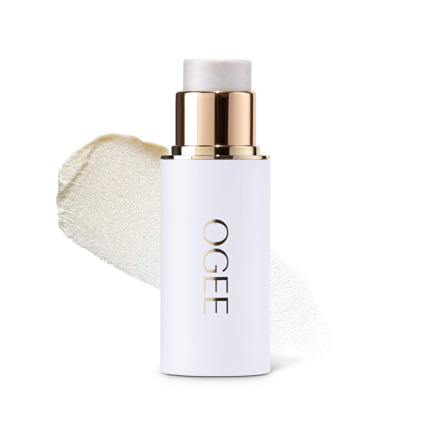 Ogee Sculpted Face Stick (OPAL - STARLIGHT WHITE) Certified Organic Makeup - Multi-Use Glow Highlighter