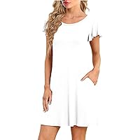 Summer Dresses for Women 2024 Vacation Short Sleeve Maxi Dress Plus Size Dress for Curvy Women Boho Vintage Maternity