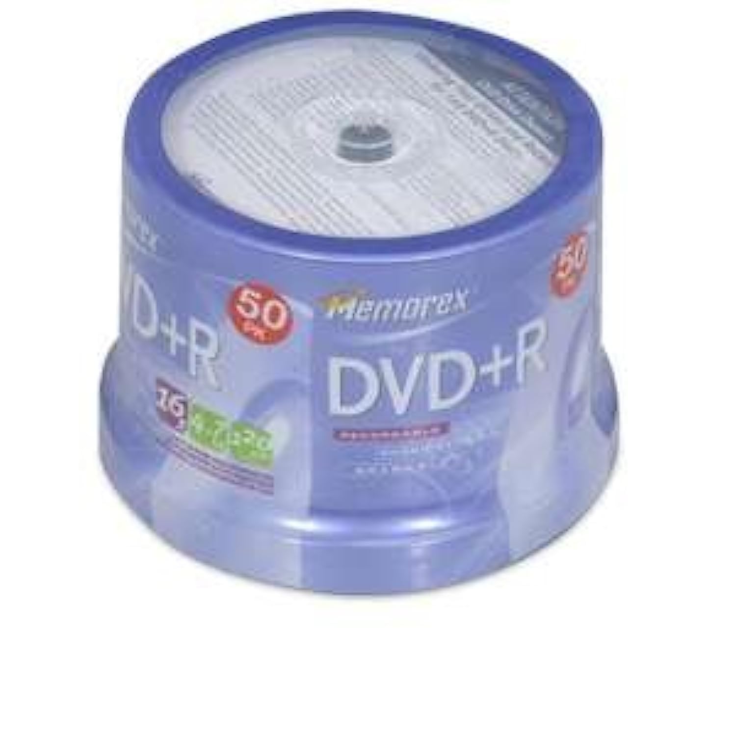 Memorex DVD+R 16x 4.7GB 50 Pack Spindle