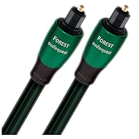 AudioQuest Forest OptiLink 1.5m-4.92 feet Optical Audio Cable, Green, Model: OPTFOR01.5