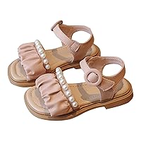 Shoes for Girls Toddler Fahsion Casual Beach Summer Sandals Children Summer Soft Anti-slip Hook and Loop Sandals Slippers