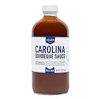 Lillie's Q - Carolina Barbeque Sauce, Gourmet Carolina Sauce, Tangy BBQ Sauce with Tomato Vinegar, Premium Ingredients, Made with Gluten-Free Ingredients (20 oz)