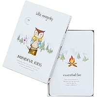 Little Renegades Mindful Kids Cards - Daytime Affirmation and Mindfulness for Kids Ages 3 and Up - Calming Corner Classroom Learning Games with Slow Breathing Exercises and Reflection - 40 Cards