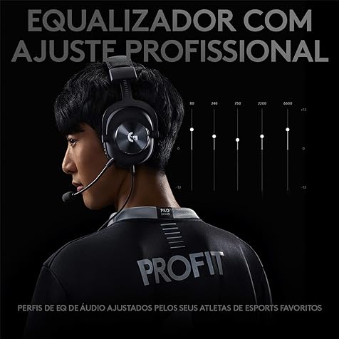 PRO Gaming Headset 2nd Generation Comfortable and Durable with PRO-G 50 mm Audio Drivers, Steel and Memory Foam, for PC,PS5,PS4 - Black
